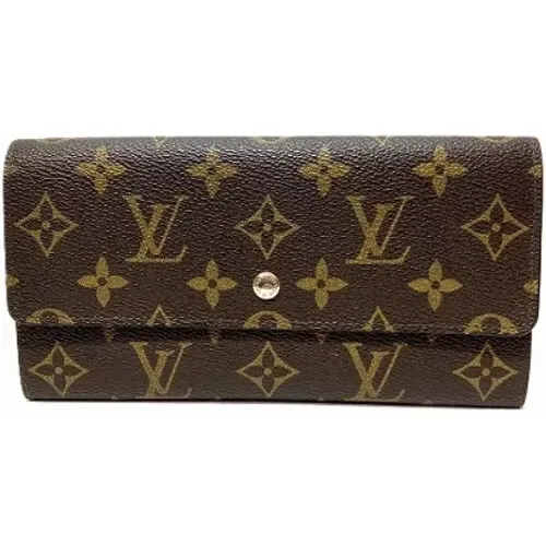 Pre-owned Canvas wallets , female, Sizes: ONE SIZE - Louis Vuitton Vintage - Modalova