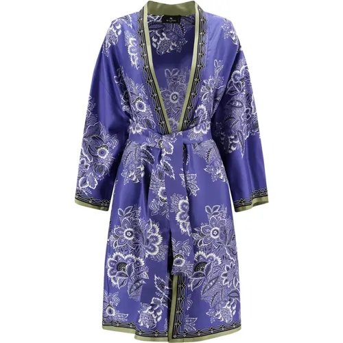 Iconic Silk Kimono , female, Sizes: M, S, L - ETRO - Modalova