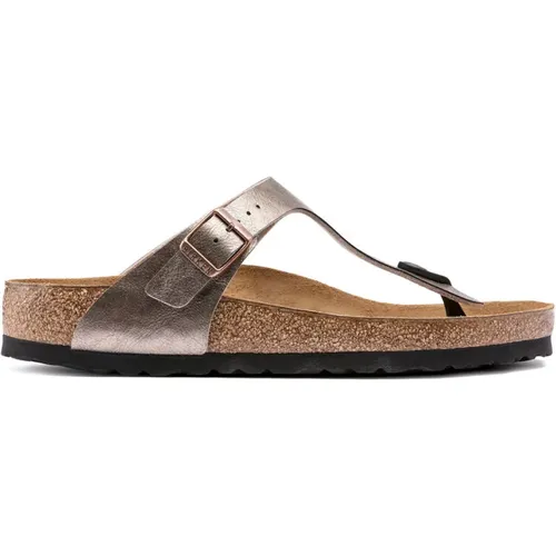 Gizeh BS Metallic Zehentrenner , Damen, Größe: 35 EU - Birkenstock - Modalova