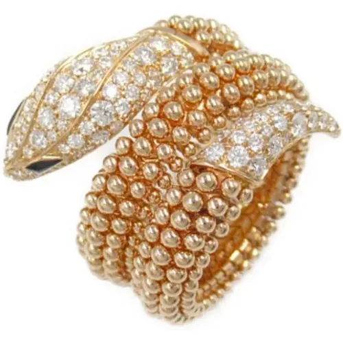 Pre-owned Metal rings , female, Sizes: ONE SIZE - Bvlgari Vintage - Modalova