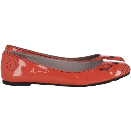Pre-owned Leather flats , female, Sizes: 3 1/2 UK - Marc Jacobs Pre-owned - Modalova