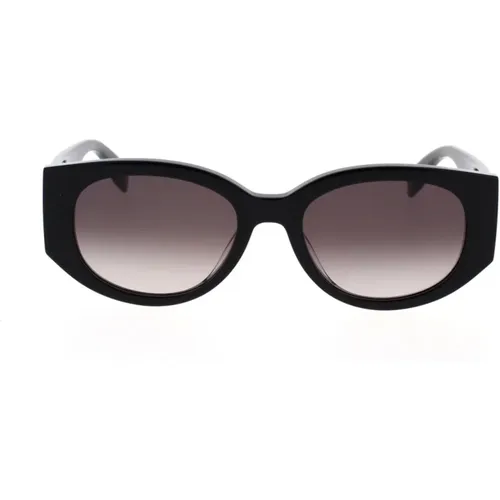 Graffiti Oval Sonnenbrille , unisex, Größe: 54 MM - alexander mcqueen - Modalova