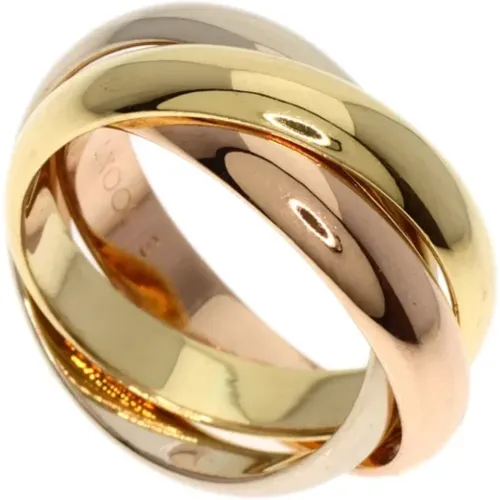 Pre-owned Gold rings , female, Sizes: ONE SIZE - Cartier Vintage - Modalova