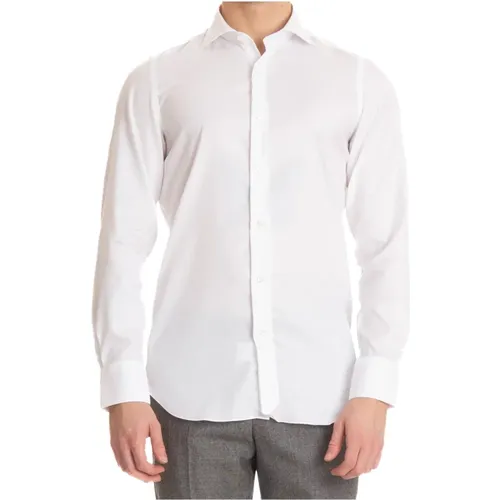 Milano Slim Fit Shirt , male, Sizes: 3XL, M, 2XL, 4XL - Finamore - Modalova