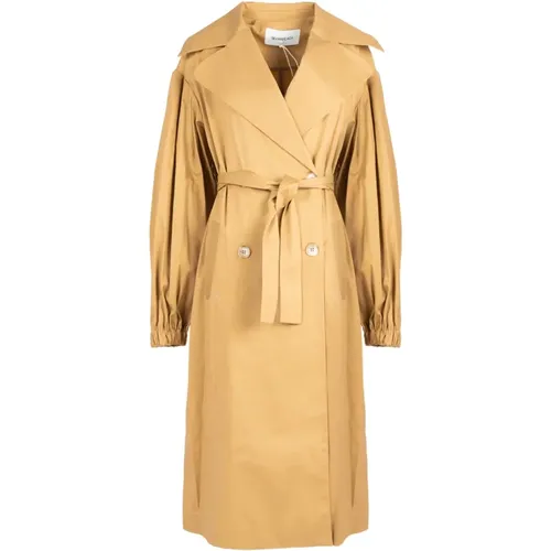 Doppelreihiger Trenchcoat , Damen, Größe: XL - Silvian Heach - Modalova