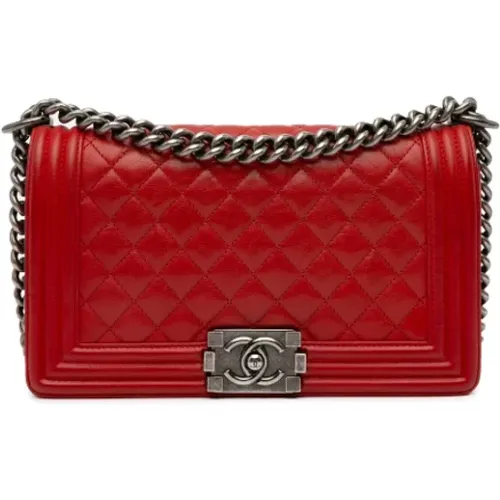 Pre-owned Leather crossbody-bags , female, Sizes: ONE SIZE - Chanel Vintage - Modalova