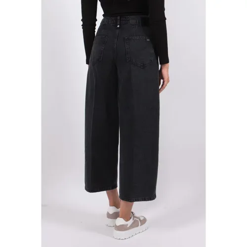 Stilvolle Weite Jeans Culotte in Schwarz - drykorn - Modalova