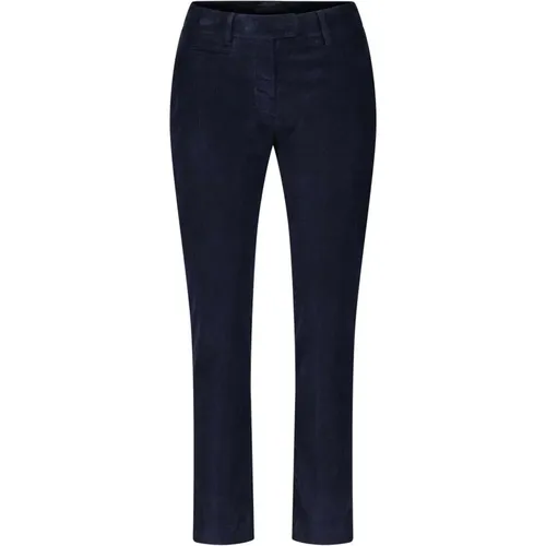 Cordhose Slim Fit Reißverschluss , Damen, Größe: W26 - Dondup - Modalova