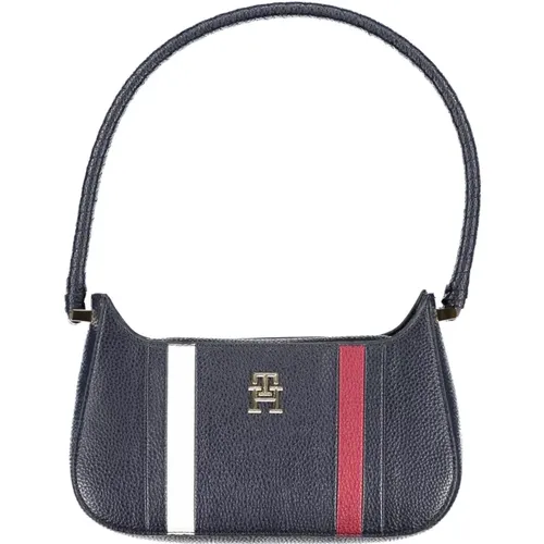 Blau Umhängetasche mit Kontrastdetails - Tommy Hilfiger - Modalova