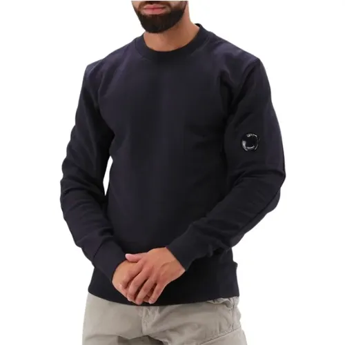 Eclipse Lens Sweatshirt , Herren, Größe: S - C.P. Company - Modalova