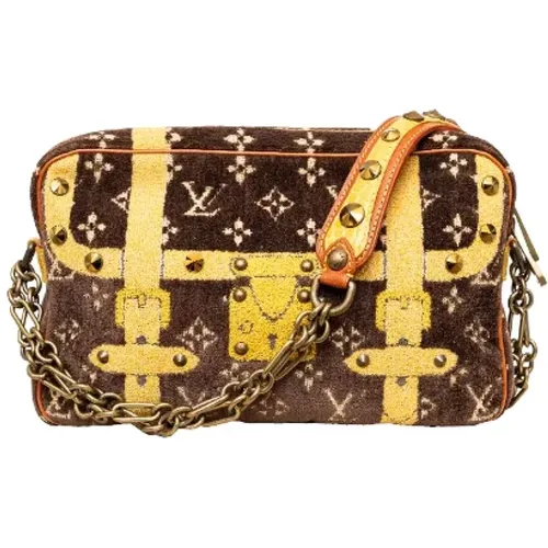 Pre-owned Leather shoulder-bags , female, Sizes: ONE SIZE - Louis Vuitton Vintage - Modalova