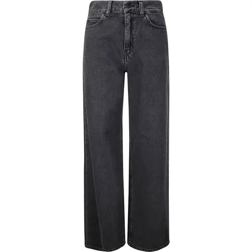 High Waist Wide Leg Jeans , female, Sizes: W27, W28 - Carhartt WIP - Modalova