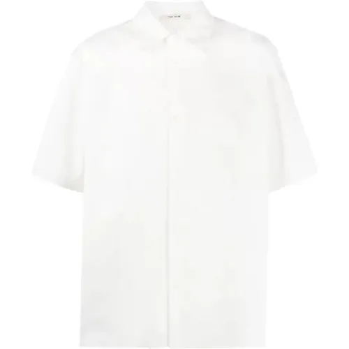 Oversized Short-Sleeved Shirt , male, Sizes: 2XL, XL - The Row - Modalova
