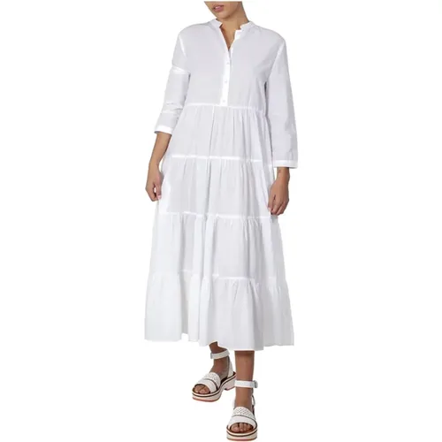 Long Cotton Dress , female, Sizes: 2XS - Aspesi - Modalova