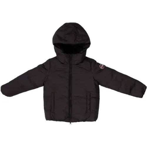 Schwarze Kapuzen Junior Jacke - Colmar - Modalova