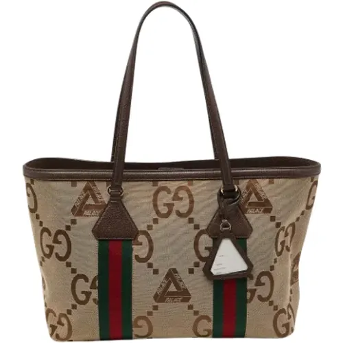 Pre-owned Canvas totes , female, Sizes: ONE SIZE - Gucci Vintage - Modalova