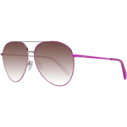 Stylische Aviator-Sonnenbrille mit Verlaufsgläsern , Damen, Größe: ONE Size - EMILIO PUCCI - Modalova
