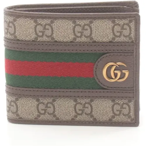 Pre-owned Leder portemonnaies - Gucci Vintage - Modalova