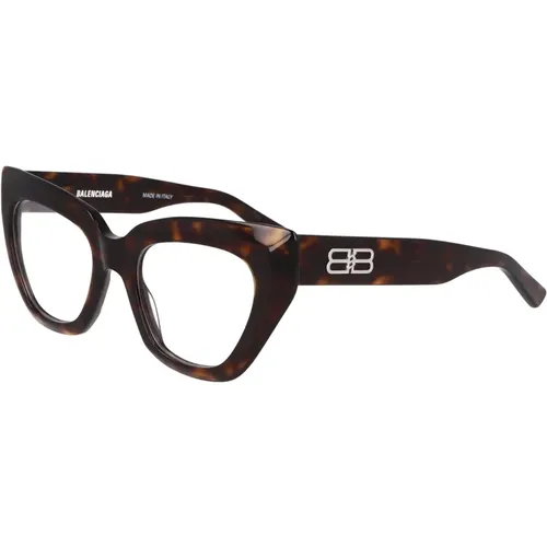 Unregelmäßige Form Acetat Brille , unisex, Größe: 50 MM - Balenciaga - Modalova