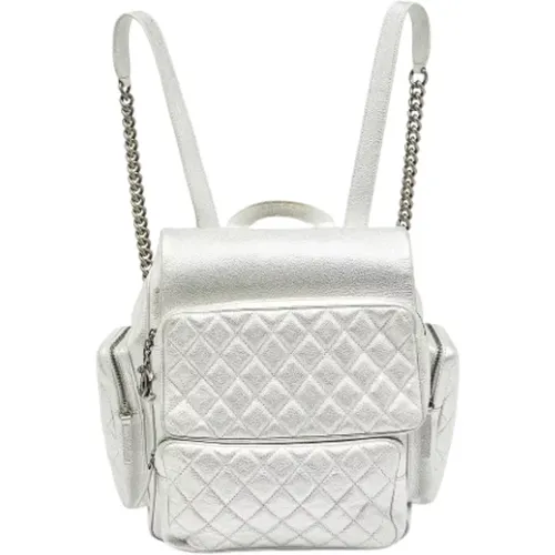 Pre-owned Fabric backpacks , female, Sizes: ONE SIZE - Chanel Vintage - Modalova