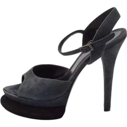 Pre-owned Suede sandals , female, Sizes: 5 UK - Fendi Vintage - Modalova