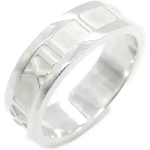 Pre-owned Silver rings , female, Sizes: ONE SIZE - Tiffany & Co. Pre-owned - Modalova