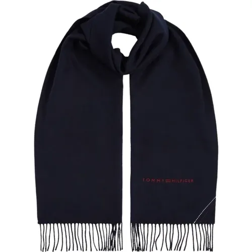 Woven Scarf , male, Sizes: ONE SIZE - Tommy Hilfiger - Modalova