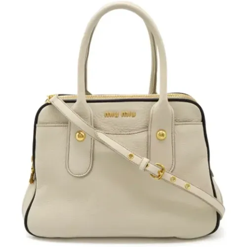 Pre-owned Leder totes - Miu Miu Pre-owned - Modalova