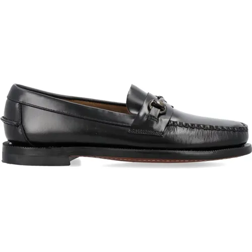 Schwarze Geschlossene Loafer Schuhe , Damen, Größe: 38 EU - Sebago - Modalova