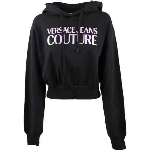 Hoodies , female, Sizes: XS - Versace Jeans Couture - Modalova