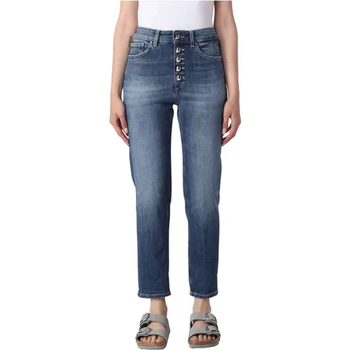 Koons Straight Jeans - Timeless and Versatile Style , female, Sizes: W26 - Dondup - Modalova