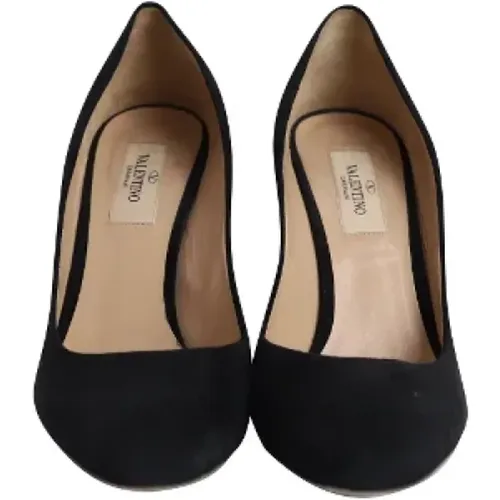 Pre-owned Suede heels , unisex, Sizes: 4 UK - Valentino Vintage - Modalova
