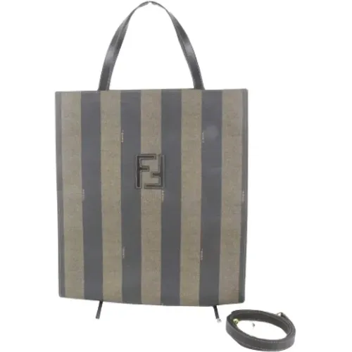 Pre-owned Canvas totes , female, Sizes: ONE SIZE - Fendi Vintage - Modalova