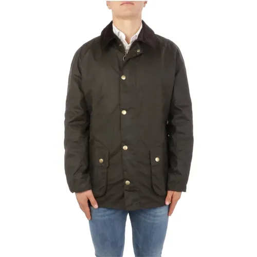 Ol71 Ashby Wax Jacket , male, Sizes: M, L, XL, S, 3XL, 2XL - Barbour - Modalova