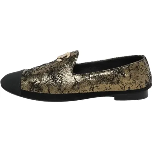 Pre-owned Stoff flats - Chanel Vintage - Modalova