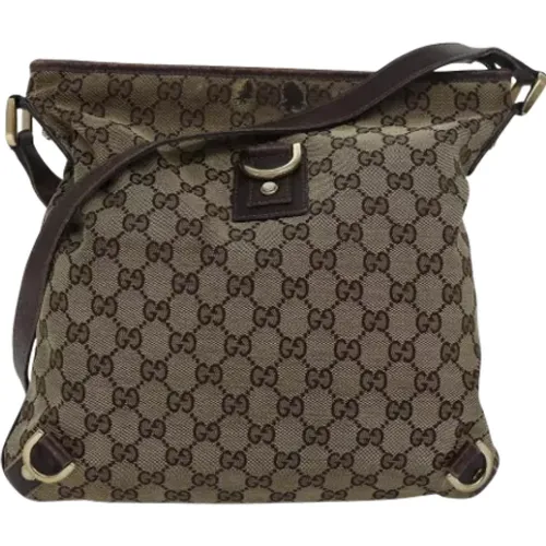 Pre-owned Canvas gucci-bags , female, Sizes: ONE SIZE - Gucci Vintage - Modalova