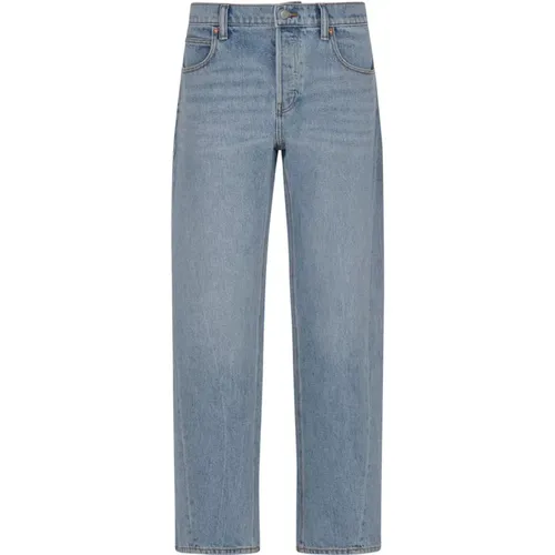 Balloon Jean Boxer Style , female, Sizes: W26, W28, W27 - alexander wang - Modalova