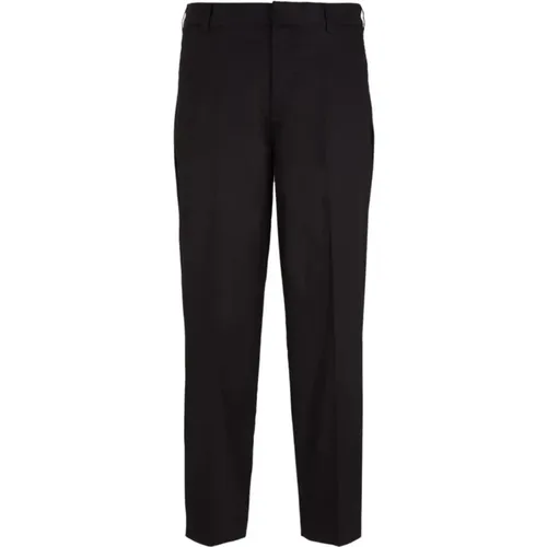 Men's Clothing Trousers Nero Ss24 , male, Sizes: 2XL, XL - Emporio Armani - Modalova