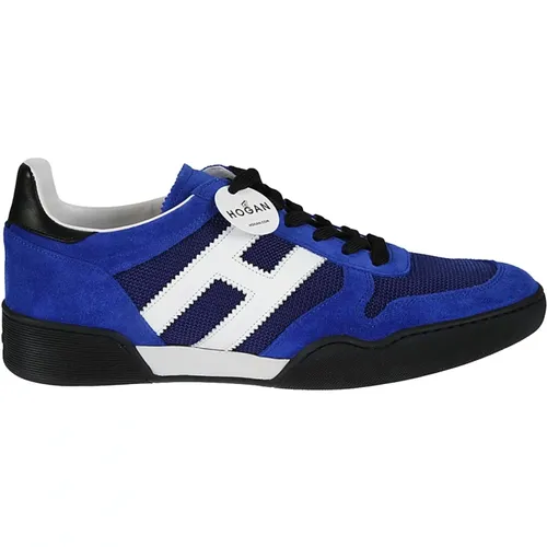 High-Quality Leather Sneakers , male, Sizes: 6 UK - Hogan - Modalova