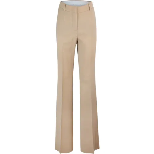 Flare Wool Trousers , female, Sizes: S, XS, 2XS - SPORTMAX - Modalova