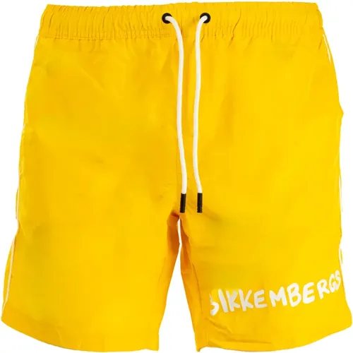 Herren Badeshorts , Herren, Größe: L - Bikkembergs - Modalova