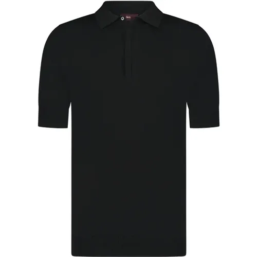 Nicko Polo Schwarz Stilvolles Hemd , Herren, Größe: XL - Aeden - Modalova
