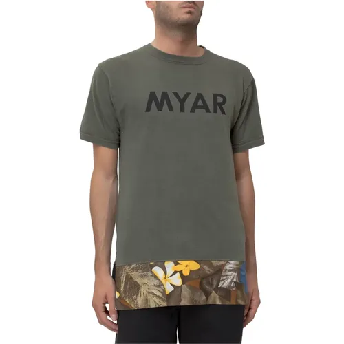 T-Shirts , Herren, Größe: M - Myar - Modalova