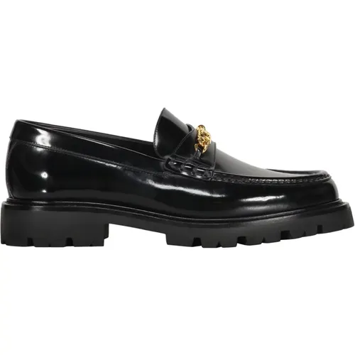 Classic Leather Loafers , male, Sizes: 11 UK, 7 UK, 6 UK, 8 UK, 10 UK, 9 UK - Celine - Modalova