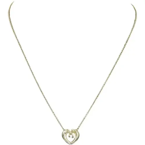 Pre-owned Gold necklaces , female, Sizes: ONE SIZE - Tiffany & Co. Pre-owned - Modalova