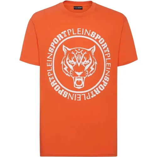 Oranges Tiger T-Shirt Plein Sport - Plein Sport - Modalova