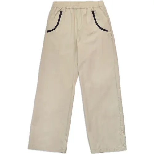 Contrast Detail Track Pants Cream , male, Sizes: S, XL, L, M - Arte Antwerp - Modalova