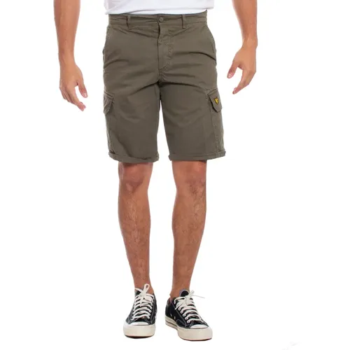 Cargo Bermuda Shorts , male, Sizes: W30 - Lyle & Scott - Modalova