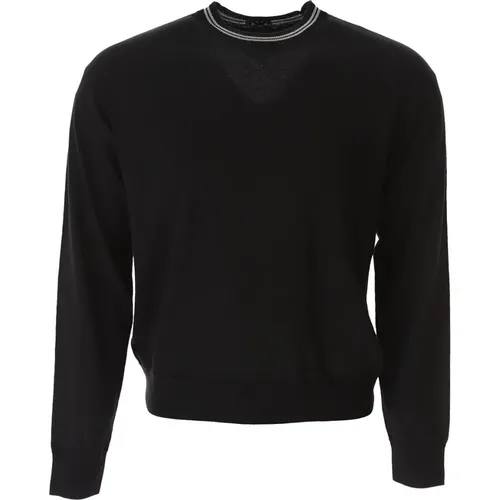 Stylish Sweaters for Men , male, Sizes: L - Emporio Armani - Modalova
