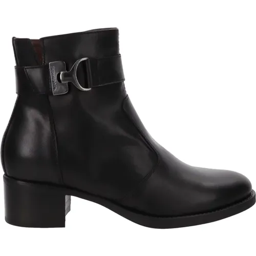 Leder Stiefeletten Elegante Qualität Stil , Damen, Größe: 37 EU - Nerogiardini - Modalova